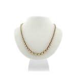 8 karaat jasseron schakelketting, Ophalen of Verzenden, Gebruikt, Overige kleuren, Goud