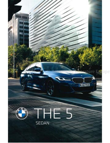 2020 BMW 5 SERIE SEDAN BROCHURE NEDERLANDS, Nieuw