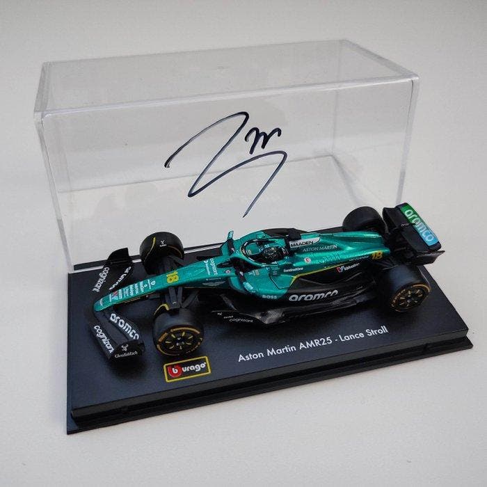 Aston Martin - Lance Stroll - 2025 - Schaal 1:43 modelauto, Verzamelen, Automerken, Motoren en Formule 1