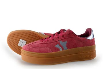 Skechers Sneakers in maat 39 Rood, Kleding | Dames, Skechers, Verzenden, Zo goed als nieuw, Sneakers