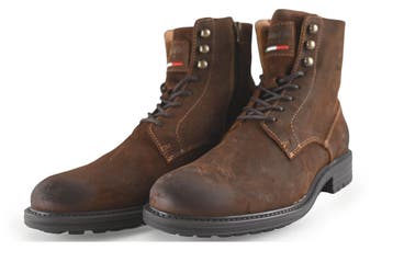 Pantofola dOro Veterboots in maat 44 Bruin, Kleding | Heren, Schoenen, Bruin, Verzenden, Boots, Zo goed als nieuw