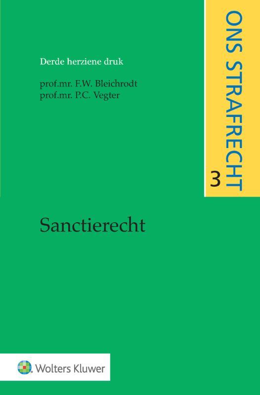 Sanctierecht derde herziene druk 9789013164961, Livres, Science, Envoi