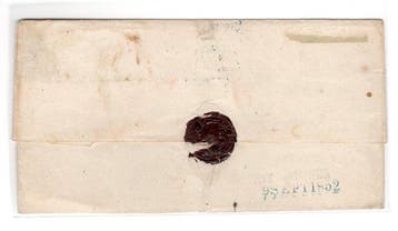 Württemberg 1851 - WEINSBERG, L2 helemaal ideaal op een, Gestempeld