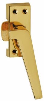 Intersteel Raamsluiting met nok rechts messing gelakt, Ophalen of Verzenden, Nieuw