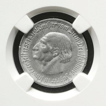 Duitsland, Westfalen 50 Pfennig 1921 - NGC AU58, Postzegels en Munten