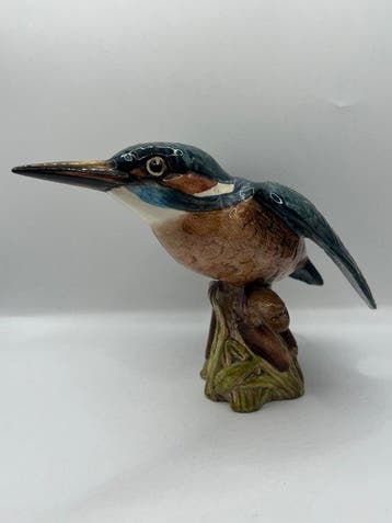 Beswick - Beeldje - Martin-pêcheur - Porselein