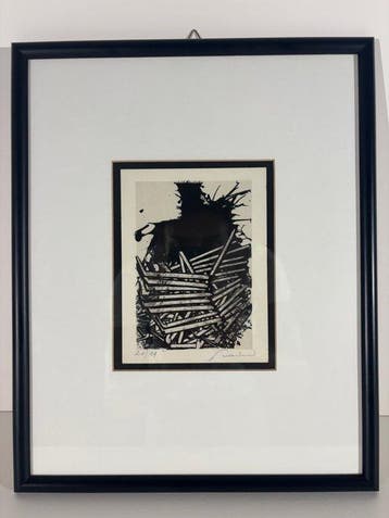 Emilio Scanavino (1922-1986) - Litografia