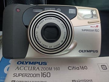Olympus Superzoom 160 Appareil photo compact argentique, TV, Hi-fi & Vidéo