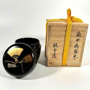 Natsume - Japanse waaiermotief maki-e natsume