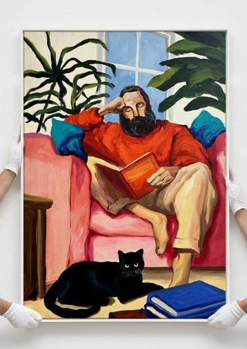 E. García - Esteban y su gato XL