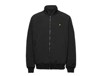 Veiling - Lyle &amp; Scott Fleece Lined Funnel Jacket Jet Zw