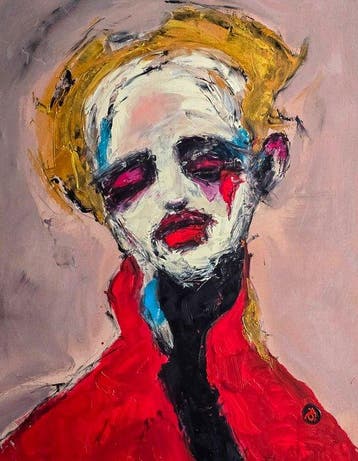 Arvydas Gaiciunas (Retne) - Sty N-8 (XL) — Contemporary, Antiek en Kunst, Kunst | Schilderijen | Modern