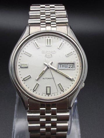 Seiko - Seiko 5 Automatic Day-Date - Zonder minimumprijs -