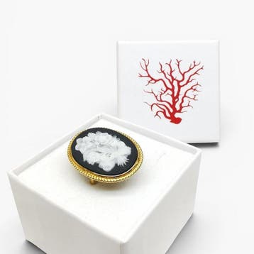 Zilver - Ring - Italiaans vakmanschap, Antiek en Kunst