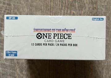 Bandai - 24 Booster box - One Piece - Awakening of the New, Hobby en Vrije tijd, Verzamelkaartspellen | Overige, Nieuw