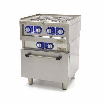 Professionele Horeca Fornuis - 4 Pitten - Met Oven -, Verzenden