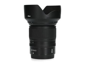 Nikon Z 24-70mm f/4 S - Zoomlens - 2 jaar garantie, Ophalen of Verzenden, Zo goed als nieuw