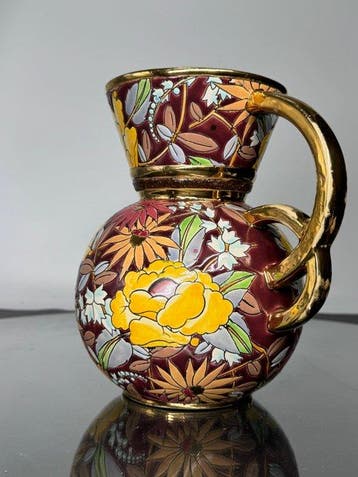 Boch Frères - Raymond Chevalier - Vaas - 1446 - Creamware -
