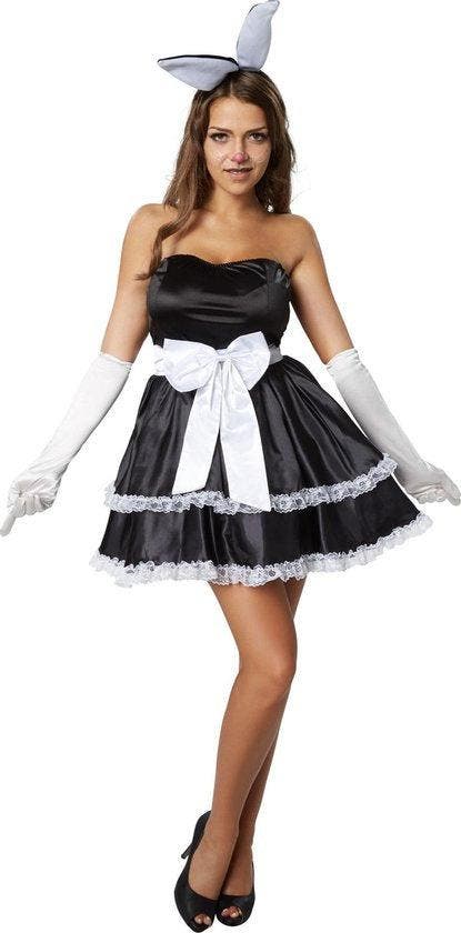 2dekans | Dressforfun Hot bunny L - verkleedkleding kostuum, Kinderen en Baby's, Carnavalskleding en Verkleedspullen, Ophalen of Verzenden