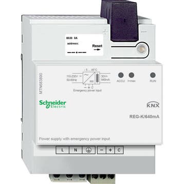Schneider Electric KNX voeding 640 MA met noodingang -, Verzenden, Nieuw
