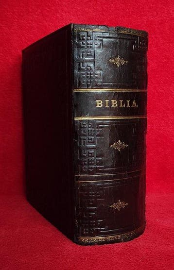 [King Charles XII Bible] - BIBLIA GOTICA - [In Swedish] -