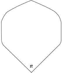 ABC Darts – Poly Effen 75 - voordeelzak (Dart Flights), Sport en Fitness, Darts, Ophalen of Verzenden, Nieuw, Pijlen