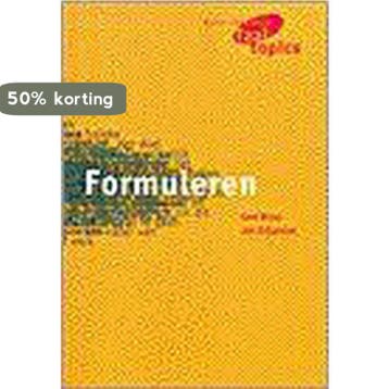Taaltopics Formuleren 9789001163914 BRAAS, Verzenden, Zo goed als nieuw, BRAAS