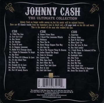 Johnny Cash – The Ultimate Collection (3CD) (Tin Box), Cd's en Dvd's, Verzenden, Nieuw in verpakking