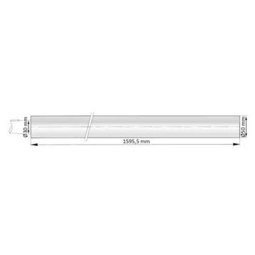 Bieden: Vetus schroefaskoker polyester Ø30 mm - 1500 mm met, Ophalen of Verzenden