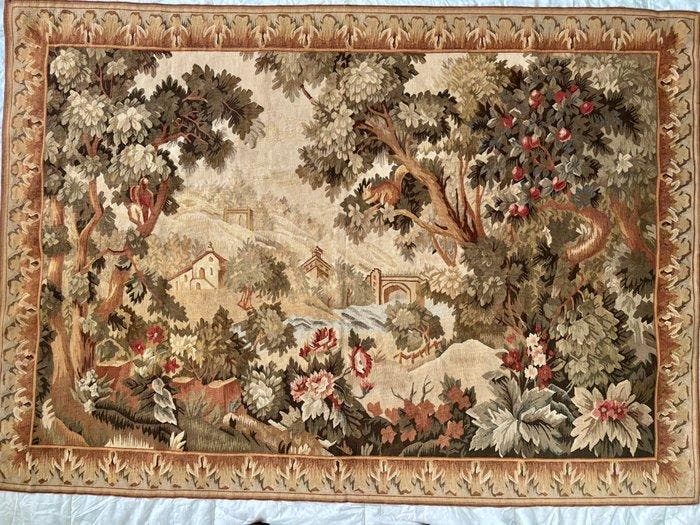 Wandtapijt - 49 in - 70 in - Boslandschap, Antiek en Kunst, Curiosa en Brocante
