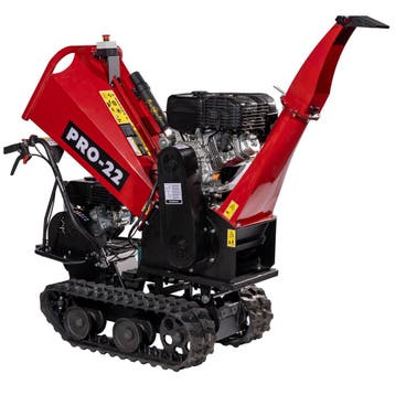 PRO-22 S7R Benzine Hakselaar op rupsen, Tuin en Terras, Nieuw, Benzine, PRO-22