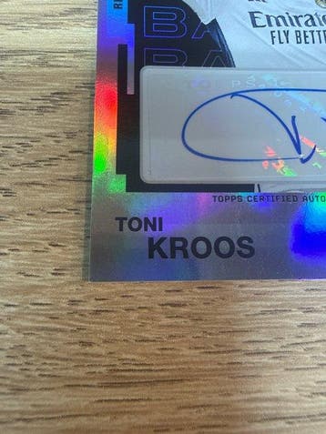 2025/26 Topps Real Madrid Team Set Toni Kroos 5/5 Autograph, Collections
