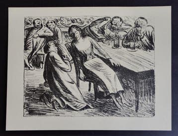 Ernst Barlach (1870-1938) - Das Paar in der Menge III