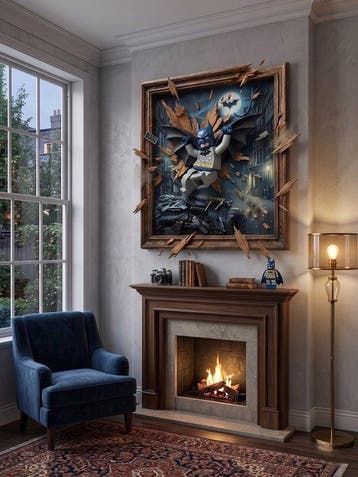 daveY - Batman LEGO Out of the Box – Opera Pop Art 3D, Nieuw
