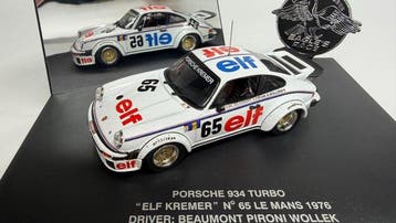 Eagle Collectibles 1:43 - Modelauto - Porsche 934 Turbo Elf