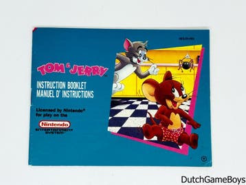 Nintendo NES - Tom & Jerry - FRA - Manual, Verzenden, Gebruikt