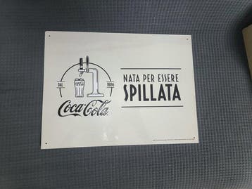 Coca-Cola, redbull - 3 reclameborden Red Bull, Augustiner,