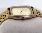 Seiko - Dolce Tungsten Carbide Gold Dial Vintage Quartz