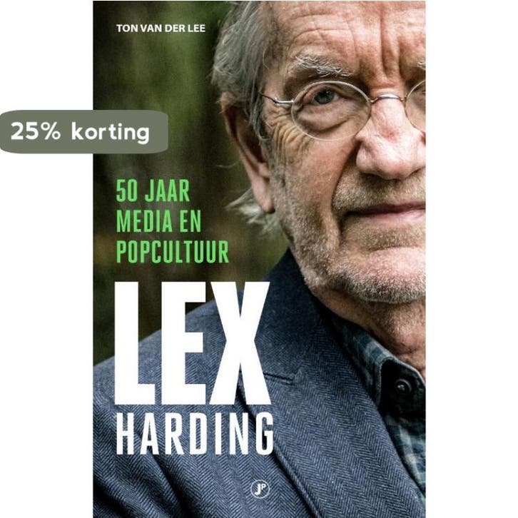 Lex Harding 9789089756534 Ton Van der Lee, Boeken, Muziek, Gelezen, Verzenden