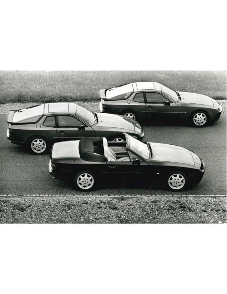 1990 PORSCHE 944 S2 | TURBO PERSFOTO, Boeken, Auto's | Folders en Tijdschriften, Ophalen of Verzenden