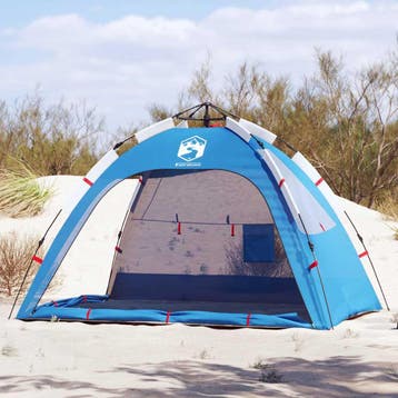 vidaXL Strandtent 2-persoons waterdicht snelontgrendeling, Verzenden, Nieuw