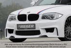 Rieger voorbumper | 1er E82, E88 (182 / 1C): 10.07- - Coupé,, Verzenden, Nieuw, BMW