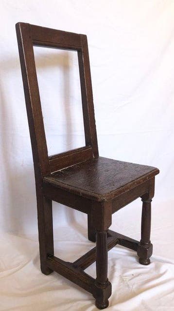 Chaise - Chêne - Louis XIII