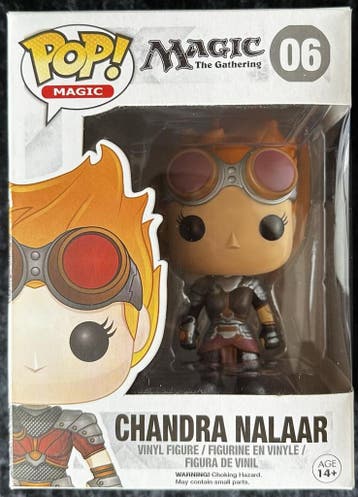Funko Pop Magic the Gathering Chandra Nalaar # 06 Boxed, Verzamelen, Poppetjes en Figuurtjes, Verzenden, Nieuw
