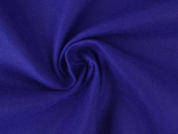 15 meter vilt 1mm - Donkerblauw, 120 cm of meer, Polyester, Verzenden, Blauw