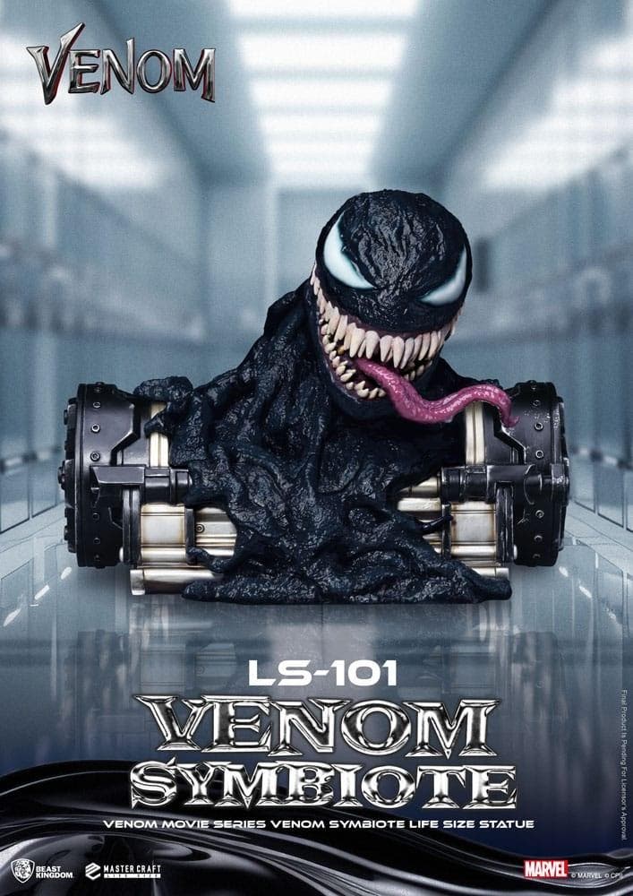 Venom Life-Size Statue Venom Symbiote 24 cm, Verzamelen, Film en Tv, Nieuw, Ophalen of Verzenden