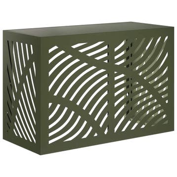 vidaXL Air Conditioner Hoes Olijfgroen 90 x 40 x 60 cm Staal, Electroménager, Climatiseurs, Verzenden