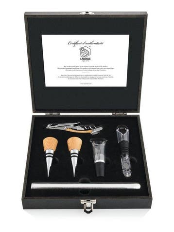 Laguiole - Corkscrew, 2 Bottle Stoppers, 1 Pouring Spout and, Verzamelen, Nieuw