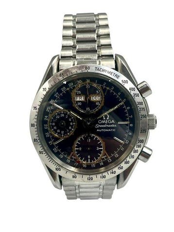 Omega - Speedmaster - Triple Date - Chronograph - Blue