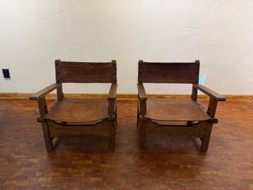 Biosca - Fauteuil - Cuir - Deux fauteuils